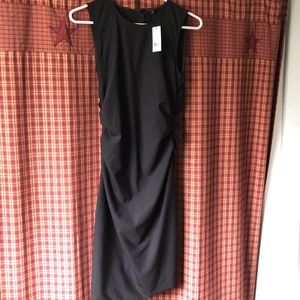 Theory black suit dress